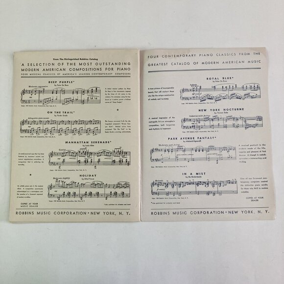 Grofé On the Trail Piano Arrangement from Grand Canyon Suite Arr by  Wasserman - Picture 11 of 14